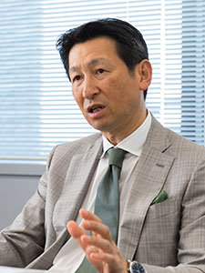 ジュピターショップチャンネル 代表取締役社長 新森健之氏
